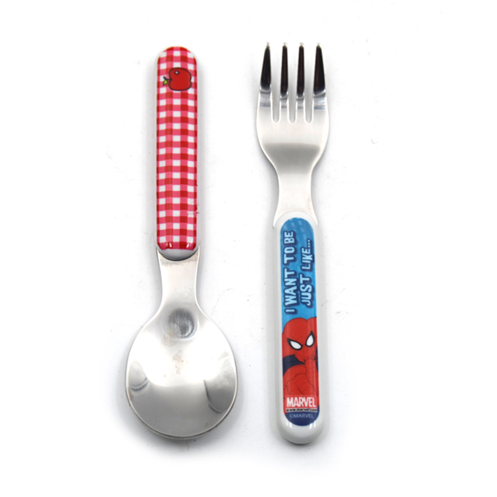 High Quality Stainless Steel Cutlery Baby Spoon Fork