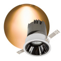 Luz comercial LED Luz de ángulo ajustable COB Downlight