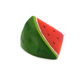 Christmas decorative watermelon shape art candle