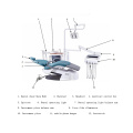 Máquina de tratamiento eléctrico de silla de unidad dental