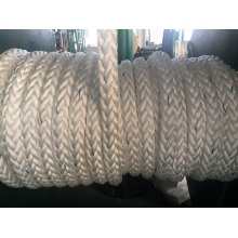Corde chimique de corde d&#39;amarrage de cordes de fibre 12-Strand, polyester mélangé, corde en nylon