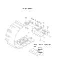 Shantui Partes Parts Bulldozer Track Shoe 203MA-00151