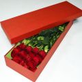 Rigid flower gift packaging box