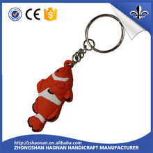 China Privde Promotion PVC Keychain for Christmas Day