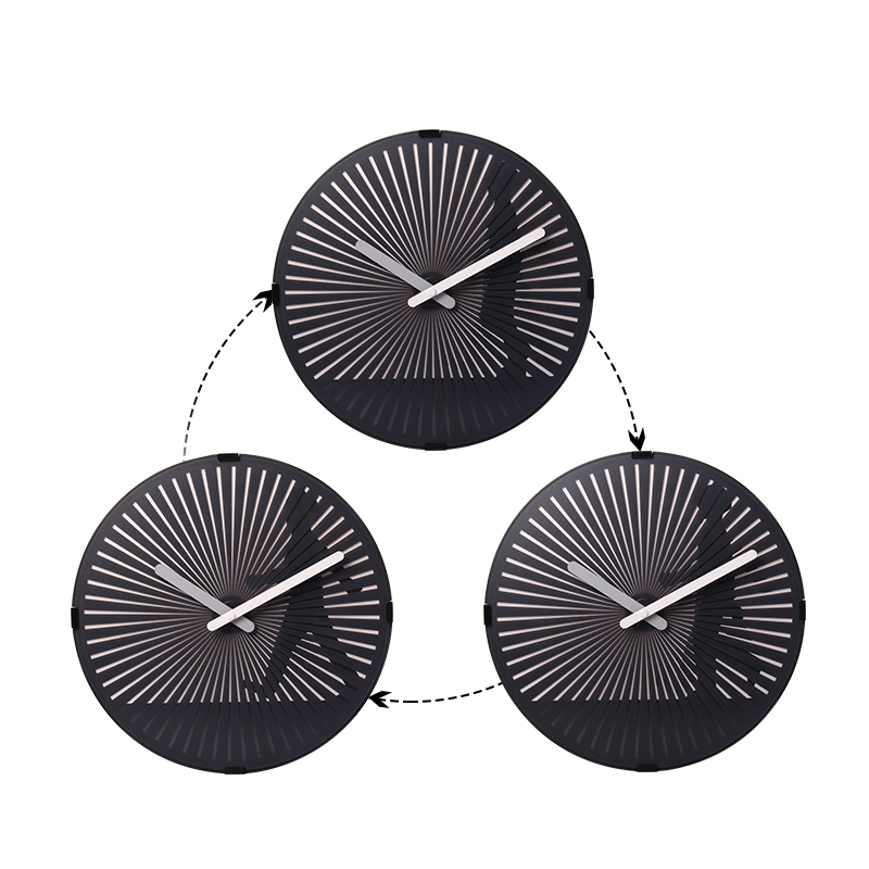 motion wall clock