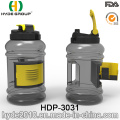 2.2L BPA botella de la coctelera de proteína libre de plástico, 2.2/ 2.5 L botella de agua deportiva Tritan (HDP-3031) venta por mayor