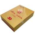 Luxurious Golden Bank Wooden Anniversary Caja