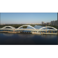 Prefabricated Steel Structure Pedestrian Truss Bridge