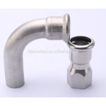 Inox Press Pipe Fitting 90 Elbow