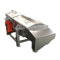 Smooth operation linear vibrating screen for grains