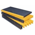 Geformtes Quadratnetz -Bodengrill FRP Gitter