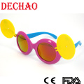 2014 designer panda sunglasses with clips for kids in party