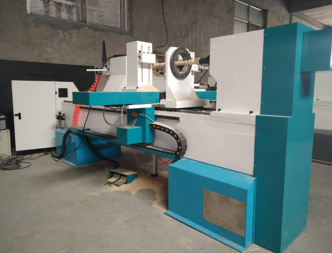 cnc wood lathe 