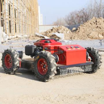 All Terrain Remote Control Robot Machine de corte de malezas