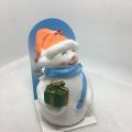 Different color for Father christmas man candle