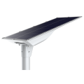 Dos filas Black Solar Waterproof Garden Street Light