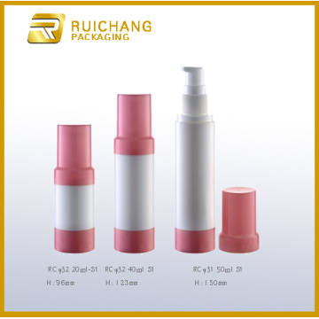 Plastic cosmetic spray bottle