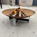 Corten Steel Patio Furniture Gas Fire Pits