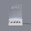 Expositor de acrílico APEX e-Liquid Juice com led