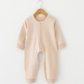 Organic Cotton Baby Striped Spielanzug