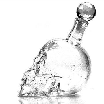 Crystal Skull Head Vodka Bottle Творческий готический винный графин с водкой (550 мл)