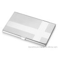 High Quality Stainless Steel Business Card Holder with Laser Printing Logo