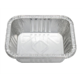 Silver disposable Aluminum Foil Lunch Box