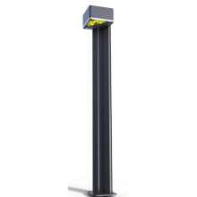 2000mah Lithum Batterie en aluminium alliage solaire Bollard