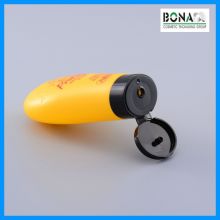 60g Orange Oval Form PE Flasche für Handcreme