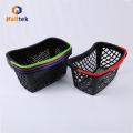 Supermarket New Designed Single handle Plastic Basket