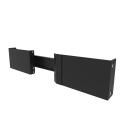 2U Hinged Wall Mount Patch Panel Bracket