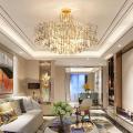 INSHINE Golden Decorative Suspended Pendant Light