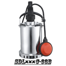 (SDL400C-33B) Bomba sumergible de jardín de acero inoxidable para agua de lluvia, agua de mar, Alcohol