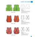 Customizable Reflective Safety Vest with Various Sizes