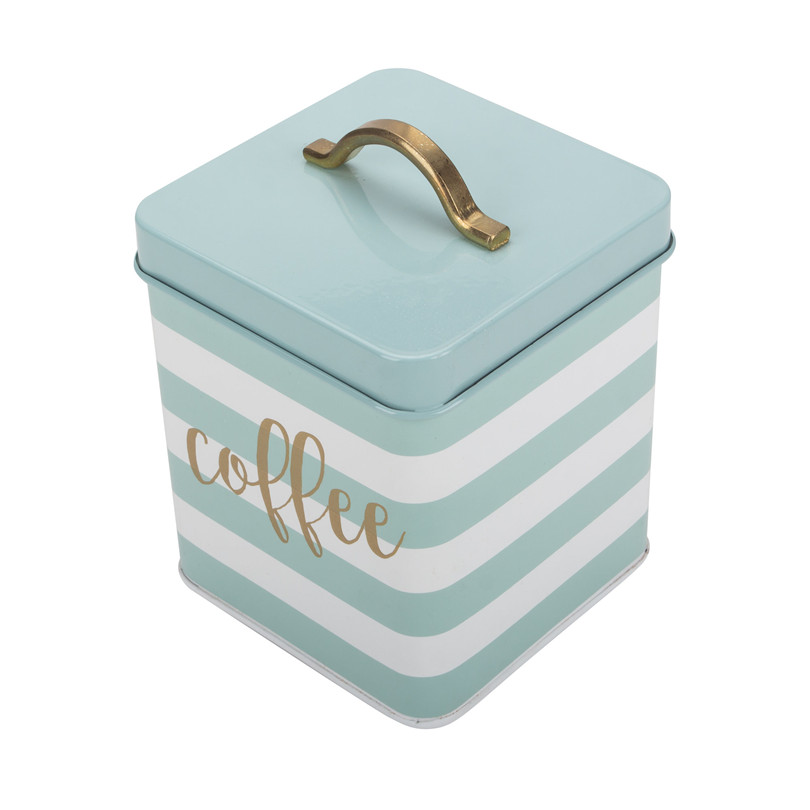 Square Coffee Canister