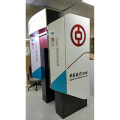 Waterproof Bank Outdoor ATM Machine Signage Stainless Steel ATM Booth