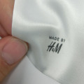 Most Soft top quality woven label embroidery patch