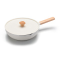 Wooden Handle Nonstick Kitchen Cooking Pot Coowkare Set