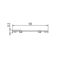 Sistema de puertas correderas Moldes de extrusión de perfil de aluminio