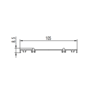 Système de porte coulissante Moules d&#39;extrusion de profil en aluminium