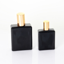 Black Luxury Frosted Rectangular Spray Perfume Bottle