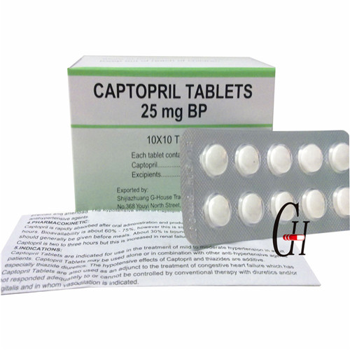 Captopril Tablets 25mg
