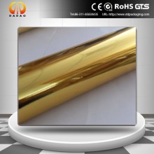 Gold Metallized Mylar Film for paper lamination