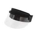 Clear children face shield transparent sun visor hat