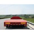 Zwei Achsen Low Flat Plate Semi Trailer