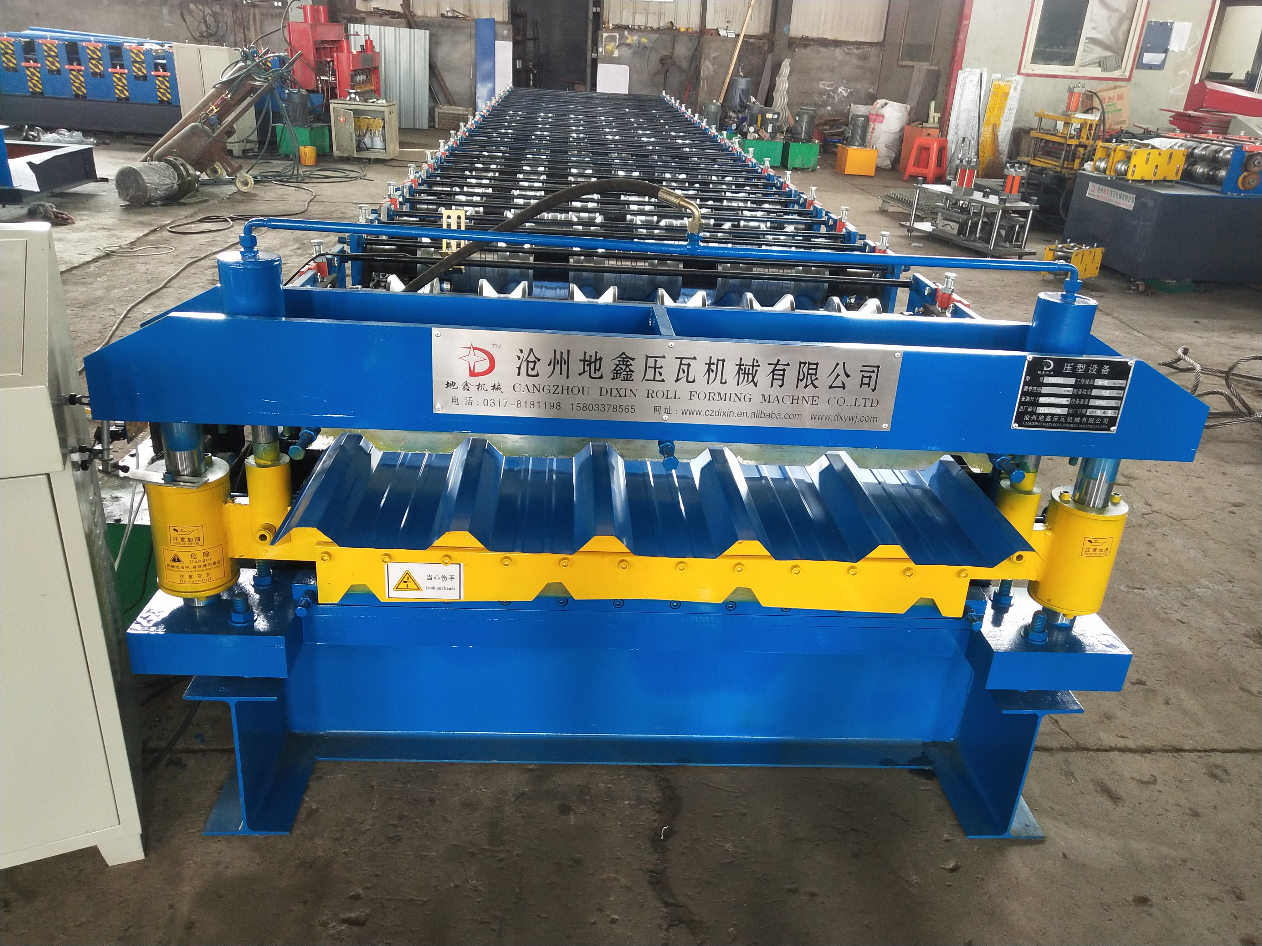 double layer forming machine