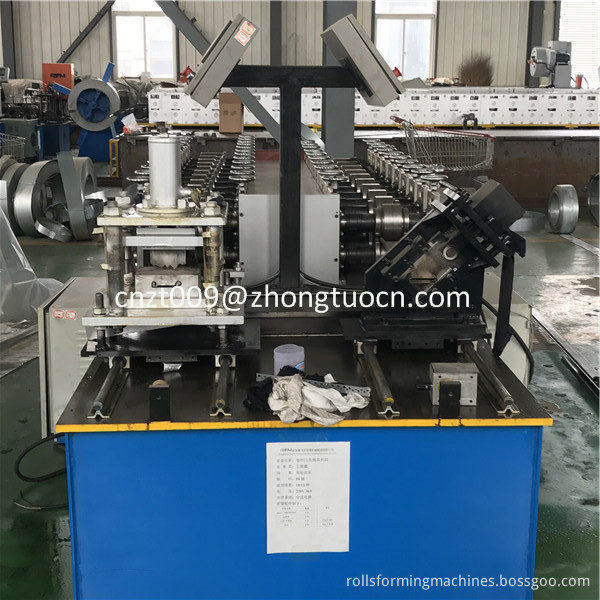 steel shutter door roll forming machine 13