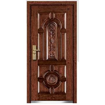 Entrance Steel Wooden Armored Door