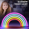 LED Regenbogen Licht Neonzeichen Dekor Dekor