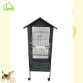 Luxury parrot cage with plastic tray